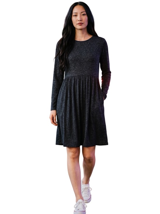 Db Moon Dresses & Skirts - DB Moon casual and comfortable long sleeve dress. Size small GUC